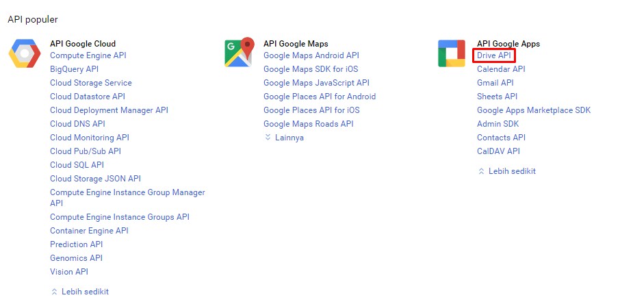 Drive API