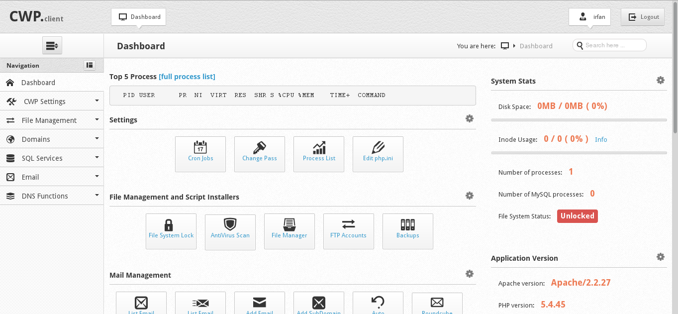 cwp client