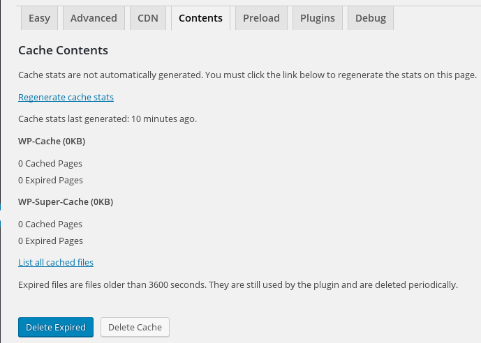 Cara setting plugin WP Super Cache