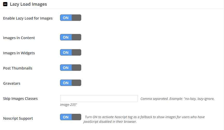 Lazy Load Images