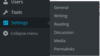 Settings
