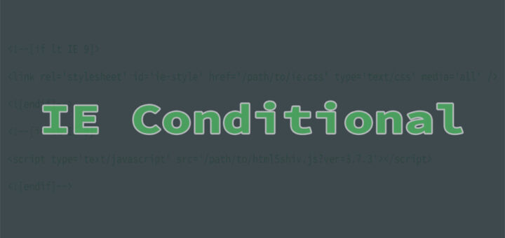 Cara Menambahkan IE Conditional Style dan Script di WordPress