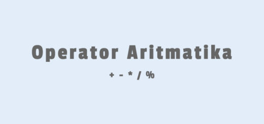 Operator-Aritmatika