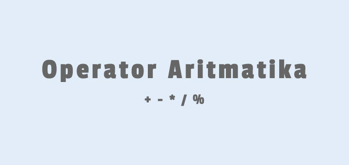 Operator-Aritmatika