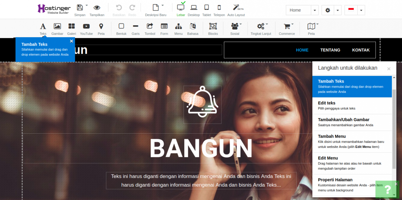 Hostinger Website Builder