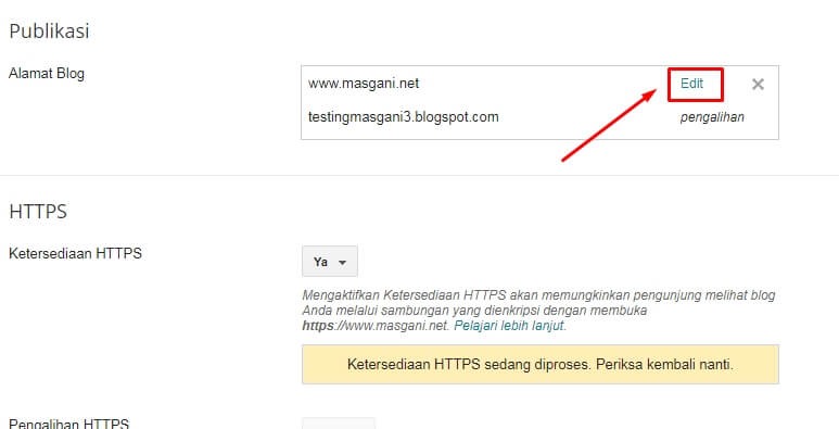 edit customa domain