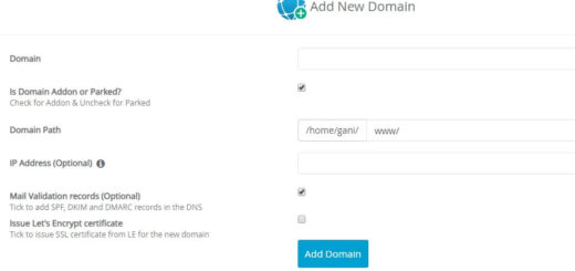 Cara Addon Domain dan Membuat Subdomain di Webuzo